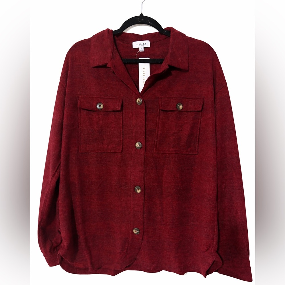 GILLI FLANNEL NWT LARGE